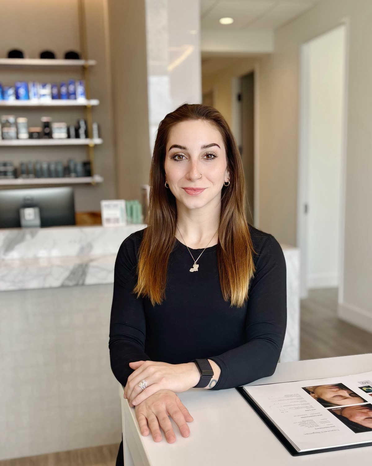 Ashley Grayson, licensed medical esthetician at The Piazza Center